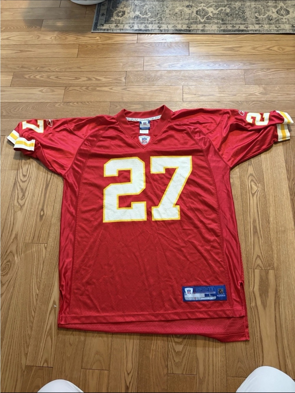 Vintage Reebok Larry Johnson Kansas City Chiefs NFL Football Jersey L Large